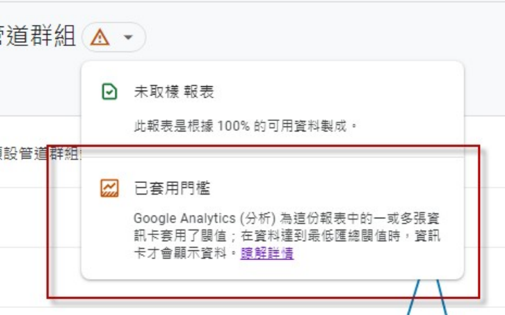 套用門檻