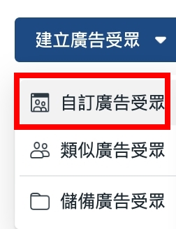 自訂廣告受眾位置